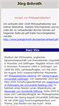 Mobile Screenshot of joergschroth.de